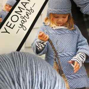 Beach Club Girls Sweater and Hat Pattern